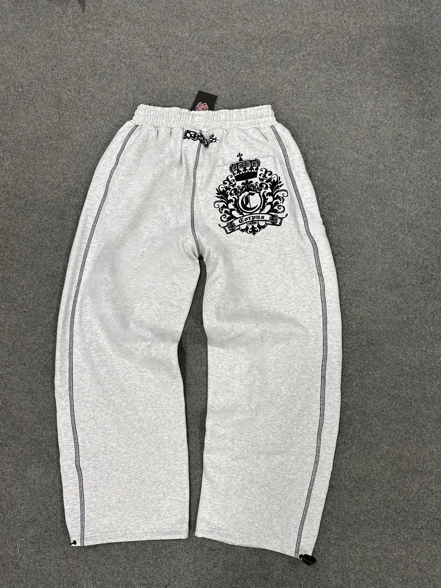 GREY CORPUS JOGGER